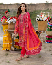 Regalia Salina Vol-12 Unstitched Digital Printed Lawn 3Pc Suit SV12-08
