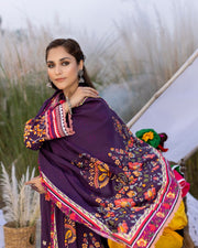 Regalia Salina Vol-12 Unstitched Digital Printed Lawn 3Pc Suit SV12-09