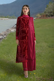 Sable Vogue Embroidered Velvet Unstitched 3Pc Suit SWC-04-23