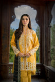 Sable Vogue Embroidered Karandi Unstitched 3Pc Suit SWC-05-23