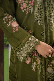 Sable Vogue Embroidered Dobby Unstitched 3Pc Suit SWC-06-23