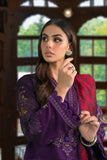 Sable Vogue Embroidered Karandi Unstitched 3Pc Suit SWC-08-23