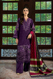 Sable Vogue Embroidered Karandi Unstitched 3Pc Suit SWC-08-23