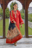 Sable Vogue Embroidered Karandi Unstitched 3Pc Suit SWC-09-23