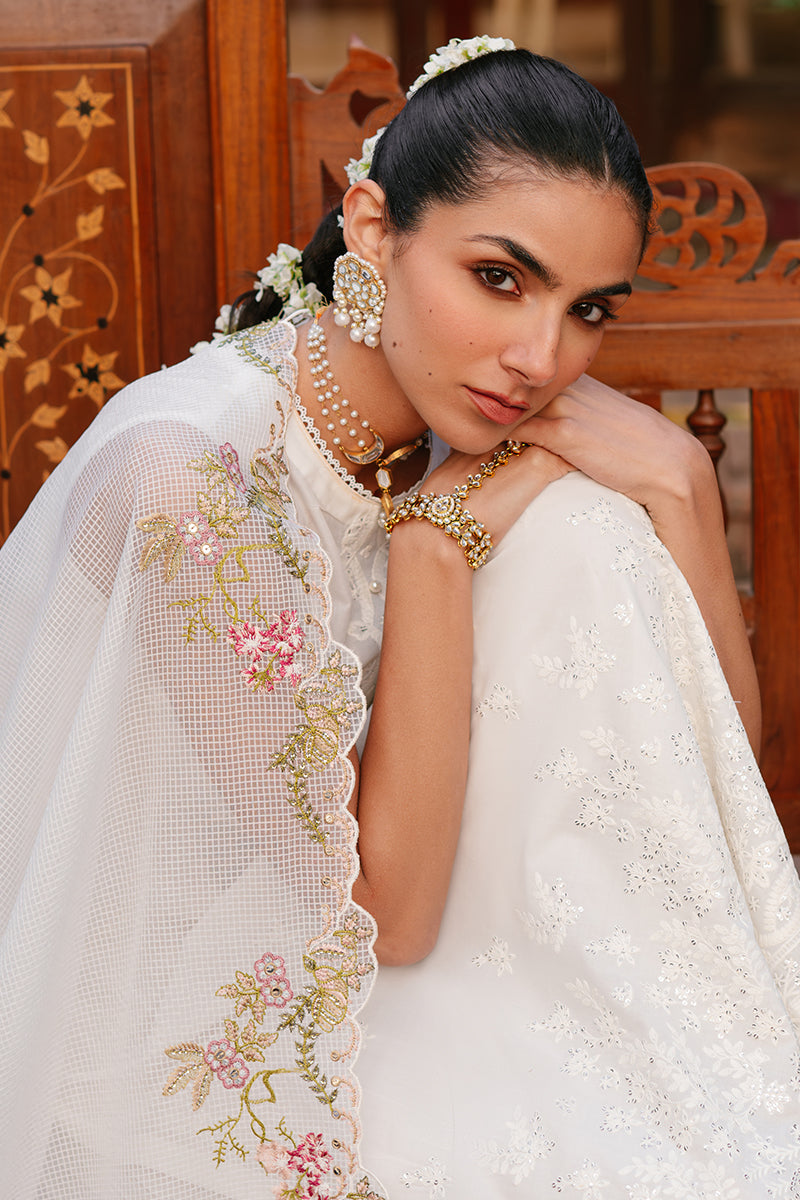 Cross Stitch Eid Lawn Unstitched Embroidered 3Pc Suit D-02 Sylvan Flare