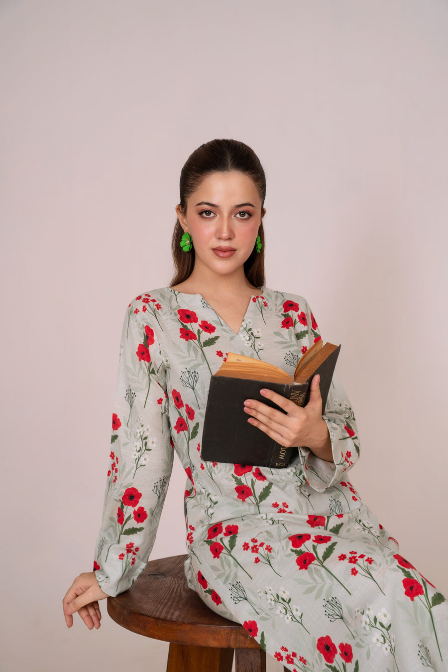 Feathers Digital Printed Khaddar Unstitched 2Pc Suit SYNEL-FT606