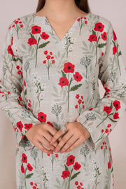 Feathers Digital Printed Khaddar Unstitched 2Pc Suit SYNEL-FT606