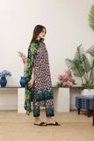 Feathers Premium Printed Lawn Unstitched 3Pc Suit Safari Synthesis-FT775