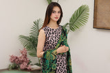 Feathers Premium Printed Lawn Unstitched 3Pc Suit Safari Synthesis-FT775