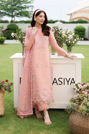 Rang Rasiya Florence Festive Embroidered Lawn Unstitched 3Pc Suit - SAHAR