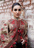 Hussain Rehar Embroidered Karandi Unstitched 3Pc Suit - Sahara