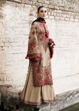 Hussain Rehar Embroidered Karandi Unstitched 3Pc Suit - Sahara