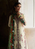 Hussain Rehar Nirmal Unstitched Embroidered Lawn 3Pc Suit - Sahil