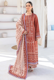 Saira Bano by Humdum Embroidered Lawn Unstitched 3Pc Suit D-03