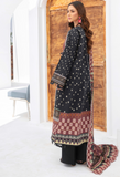 Saira Bano by Humdum Embroidered Lawn Unstitched 3Pc Suit D-09