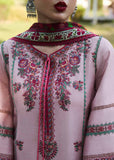 Hussain Rehar Embroidered Luxury Lawn Unstitched 3Pc Suit D-01 SAKURA