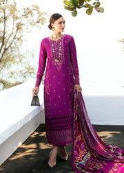 Mayal by Kanwal Malik Embroidered Lawn Unstitched 3Pc Suit - SAMAR
