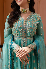 Roheenaz Naira Embroidered Chiffon Unstitched 3Pc Suit RNZ-02 Samira