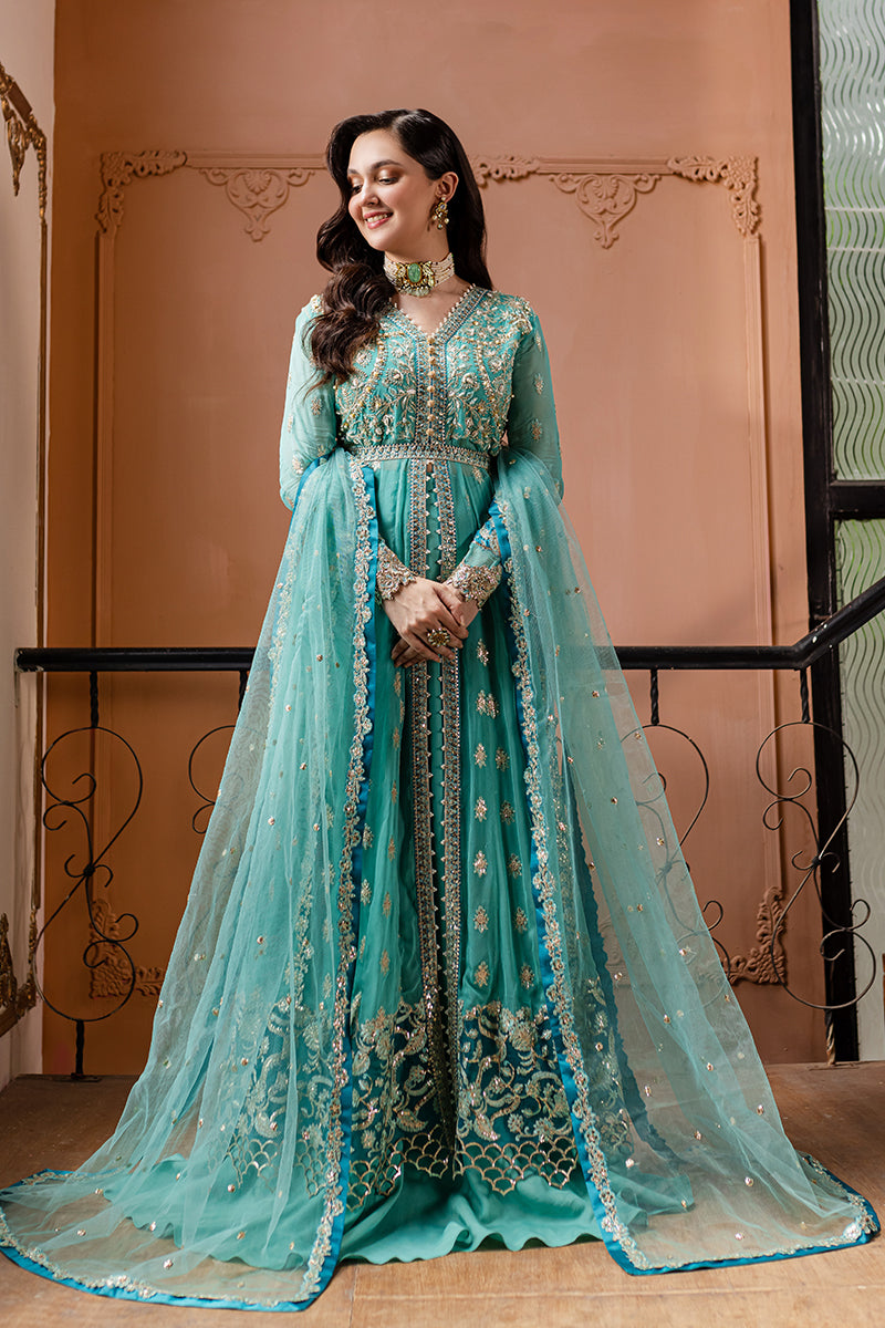 Roheenaz Naira Embroidered Chiffon Unstitched 3Pc Suit RNZ-02 Samira