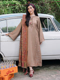 IZEL Aangan Embroidered Italian Woolen Unstitched 3Pc Suit - SANAM