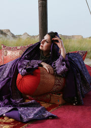 Hussain Rehar Kot Radha Kishan Unstitched Karandi 3Pc Suit - Sassi