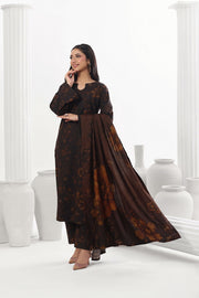 Feathers Digital Printed Dhanak Unstitched 3Pc Suit Savanna Serengeti-FT800