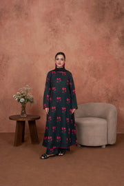 Feathers Premium Printed Lawn Unstitched 3Pc Suit Scarlet Eclipse Edit-FT717