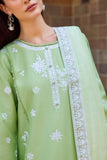 Farasha Sorine Summer Embroidered Lawn Unstitched 3Pc Suit - Sea Breeze