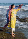 Sadaf Fawad Khan Siraa Vol-02 Unstitched Lawn 3Pc Suit - Sea Flora