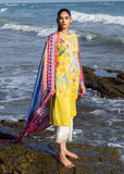 Sadaf Fawad Khan Siraa Vol-02 Unstitched Lawn 3Pc Suit - Sea Flora