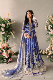 Mushq Mastani Evening Embroidered Chiffon Unstitched 3Pc Suit MCH-04 SEHAR