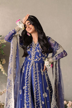 Mushq Mastani Evening Embroidered Chiffon Unstitched 3Pc Suit MCH-04 SEHAR