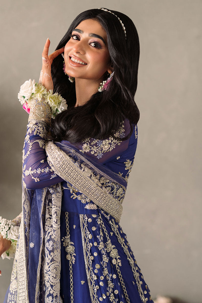 Mushq Mastani Evening Embroidered Chiffon Unstitched 3Pc Suit MCH-04 SEHAR