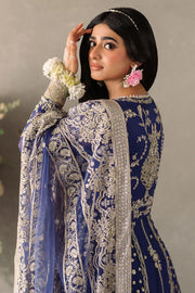 Mushq Mastani Evening Embroidered Chiffon Unstitched 3Pc Suit MCH-04 SEHAR