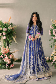Mushq Mastani Evening Embroidered Chiffon Unstitched 3Pc Suit MCH-04 SEHAR