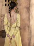 Hemstitch Embroidered Raw Silk Ready to Wear 3Pc Suit - Sehar
