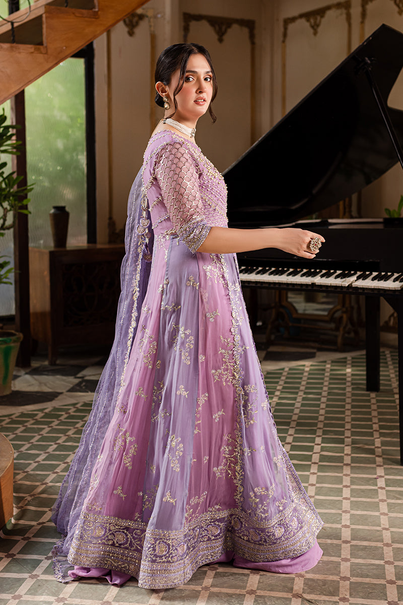 Roheenaz Naira Embroidered Chiffon Unstitched 3Pc Suit RNZ-05 Selina