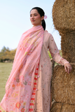 Zarposh Summer Soiree Embroidered Luxury Lawn Unstitched 3Pc Suit - Selyn