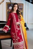 Humdum Serene Embroidered Wool Unstitched 3Pc Suit D-10