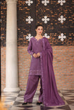 Noor by Saadia Asad Embroidered Khaddar Unstitched 3Pc Suit D-06 Serenity