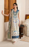 Asifa & Nabeel Meraki Vintage Embroidered Lawn Unstitched 3Pc Suit MVL25-13 Shabnam