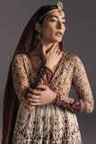 Zara Shahjahan Anarkali Embroidered Lawn Unstitched 3Pc Suit D-03 SHAHKAR