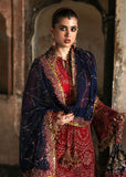 Hussain Rehar Massarat Embroidered Chiffon Unstitched 3Pc Suit - Shahrbano