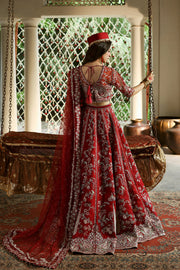 Afrozeh Shehnai Embroidered Organza Unstitched 3Pc Suit AFS-25-03 SHEEN