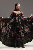 Zara Shahjahan Anarkali Embroidered Lawn Unstitched 3Pc Suit D-05 SHEHZADI