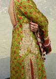 Hussain Rehar Embroidered Luxury Lawn Unstitched 3Pc Suit D-07 SHEIN