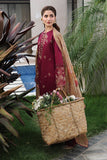 Rang Rasiya Florence Festive Embroidered Lawn Unstitched 3Pc Suit - SHIRIN