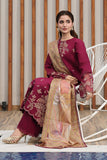 Rang Rasiya Florence Festive Embroidered Lawn Unstitched 3Pc Suit - SHIRIN