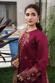 Rang Rasiya Florence Festive Embroidered Lawn Unstitched 3Pc Suit - SHIRIN