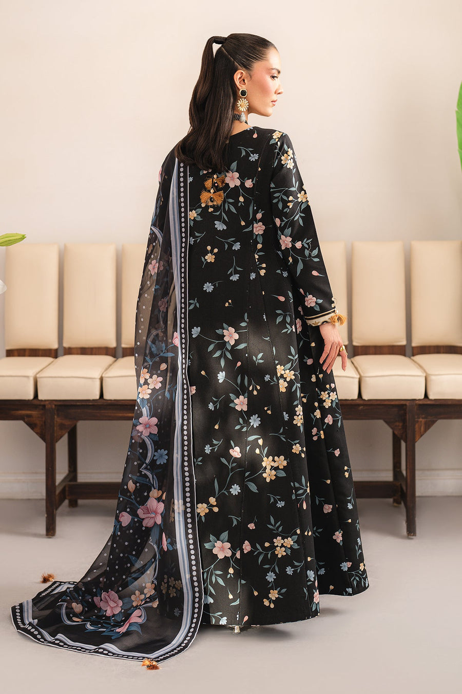 Alizeh Fashion Sheen Printed Lawn Unstitched 3Pc Suit AF-PL-6050-Shyna